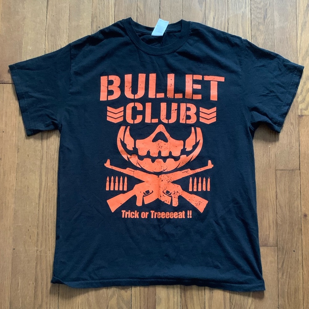 Pro wrestling tees Bullet Club Halloween t-shirt
